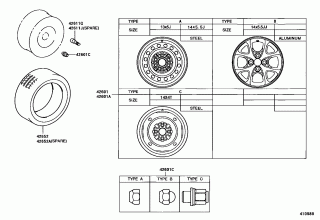 DISC WHEEL & WHEEL CAP 1